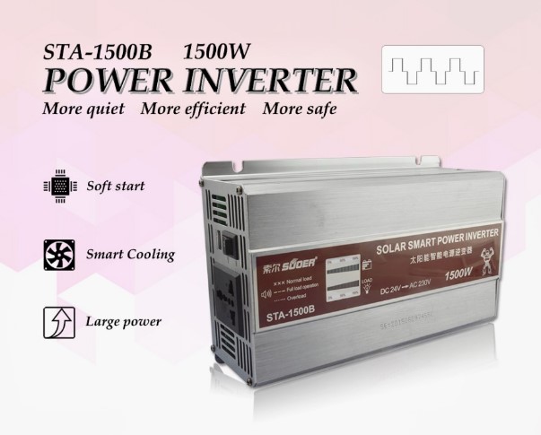 อินเวอร์เตอร์ 24V 1500W 